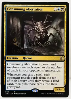 Consuming Aberration -#89-MTG- Commander: Zendikar Rising (ZNC)-Regular-NM - Image 1