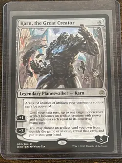 Karn, the Great Creator War of the Spark Regular - Image 1