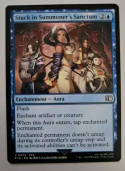 MTG - Final Fantasy: Stuck In Summoner's Sanctum (0076) - Common - Near Mint - Image 1