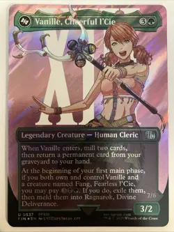 Vanille, Cheerful l'Cie (Borderless) (Surge Foil) U FINAL FANTASY 537 NM - Image 1
