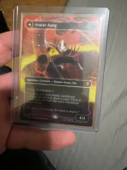 Avatar Aang Raised Foil MTG TLA 363 Magic The Gathering The Last Airbender 0363 - Image 5