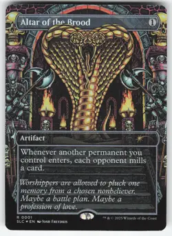 Altar of the Brood FOIL 1 R MTG Secret Lair Countdown Kit NM - Image 1