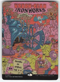Krark-Clan Ironworks FOIL 11 R MTG Secret Lair Countdown Kit NM - Image 1
