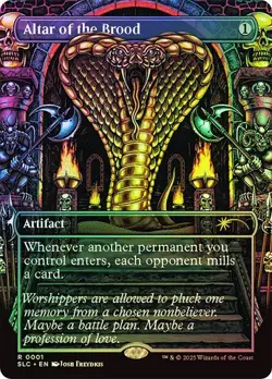 1X NM Altar of the Brood Foil Secret Lair: An Encyclopedia of Magic - Image 1