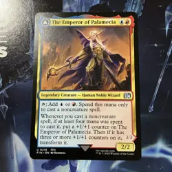 MTG Final Fantasy, The Emperor of Palamecia / The Lord Master of Hell Regular NM - Image 1