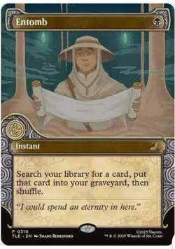 Entomb *** Showcase ***NF - MTG TLE Avatar: The Last Airbender Eternal - NM/MINT - Image 1