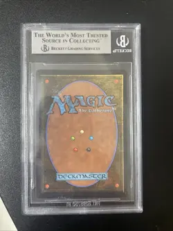 Mtg Bgs Arabian Nights Island Of Wak Wak + Jihadd Nm Graded - Image 2