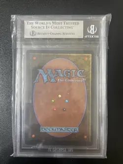 Mtg Bgs Arabian Nights Island Of Wak Wak + Jihadd Nm Graded - Image 4