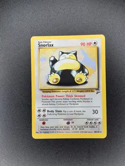 Pokemon TCG Snorlax 30/130 Base Set 2 Regular Rare Non-Holo - LP - Image 1