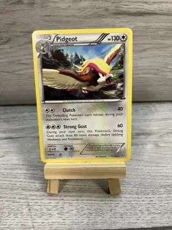 Pokemon TCG Pidgeot Flashfire 77/106 Regular Rare LP. - Image 1