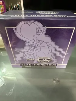 Pokemon Sword & Shield Chilling Reign Elite Trainer Box ETB Sealed - Image 1