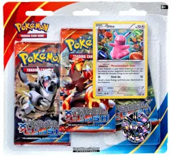 Pokemon Primal Clash 3-pack Blister Set With Ditto Very Rare Short Print run - Image 1