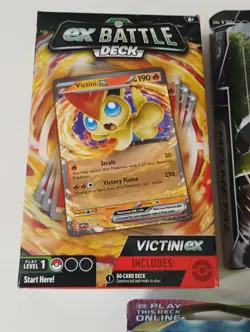 Pokemon Sealed Drednaw/Melmetal V/Victini Ex Battle/Theme Decks - Image 4