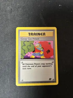 Pokemon Team Rocket Set COMMON Goop Gas Attack 78/82 D19 - Image 1