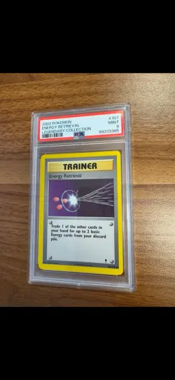 PSA 9 - 2002 Pokemon Legendary Collection 107 Energy Retrieval - Image 1