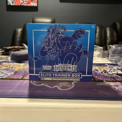 Pokemon TCG Sword & Shield - Battle Styles - Elite Trainer Box ETB BLUE - Image 1