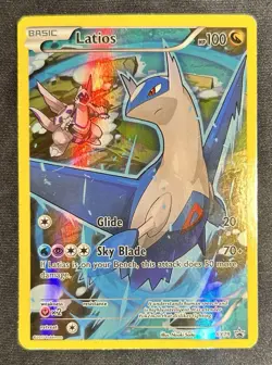 Latios XY79 2015 Pokemon TCG - Black Star Promo Full Art Ultra Rare Holo - MP - Image 1