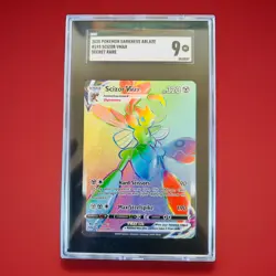 SCIZOR VMAX 193/189 SECRET RARE | Pokemon Darkness Ablaze 2020 | SGC 9 MINT - Image 1