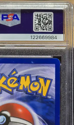 Pokemon - Shining Gyarados 65/64 Double Holo Error Neo Revelation PSA 7 - Image 3