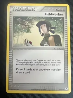Pokemon TCG Fieldworker 73/92 (Mew) EX Legend Maker Set VLP - Image 1