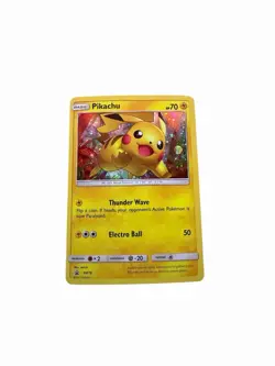 Pokemon TCG Pikachu #SM76 Sun &Moon Black Star Promo - Image 1