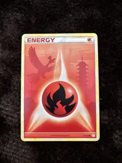 Pokemon - Ho-Oh Fire Energy - 116/123 - Heartgold & Soulsilver - Near Mint - Image 1