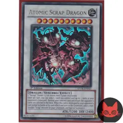 Yugioh Atomic Scrap Dragon STOR-EN043 Ultra Rare 1st Edition NM - Image 1