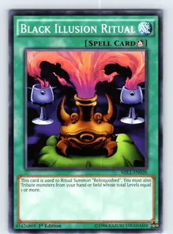 Black Illusion Ritual Common 1st Edition MIL1-EN020 LP - Image 1