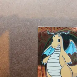 Dragonite E12/12 12 Topps Pokemon Holo Card - LP - Image 2