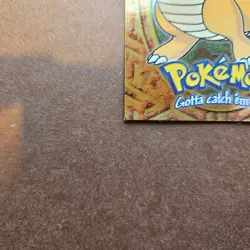Dragonite E12/12 12 Topps Pokemon Holo Card - LP - Image 4