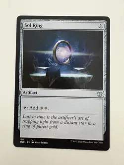 Sol Ring MTG Magic the Gathering Card NM Near Mint ZNC - Image 1