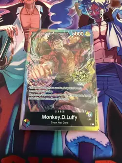Monkey.D.Luffy (Release Event Leader) P One Piece Promotion Cards Regular - Image 1