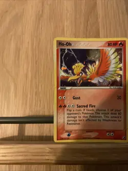 Pokemon Card Ho-Oh 27/115 Ex Unseen Forces Rare Holo - Image 5