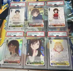Lot Of 6 Rent A Girlfriend Weiss Schwarz PSA 10 Graded Cards - Image 1