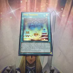 1x Yu-Gi-Oh Card: Soul Crossing EGO1-EN002 Ultra Rare LP Free Shipping - Image 1