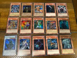 Yu-Gi-Oh! TCG Card Lot 1st and Limited Holos and Holos 15 Cards - Image 1