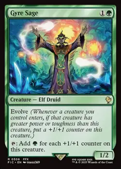Gyre Sage Commander: FINAL FANTASY NM MTG Non-Foil - Image 1