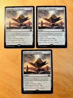 MTG Magic the Gathering 1x Monument to Endurance Aetherdrift NM - Image 1