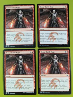 Temur Battle Rage x4 Fate Reforged 4x Magic the Gathering MTG - Image 1