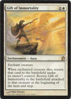 Gift of Immortality R Theros 14 - LP MTG - Image 1