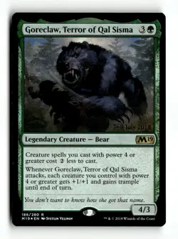 MTG | Goreclaw, Terror of Qal Sisma | Prerelease | Foil | MP | English - Image 1