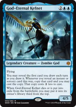 1x God-Eternal Kefnet NM-Mint, English War of the Spark MTG Magic - Image 1