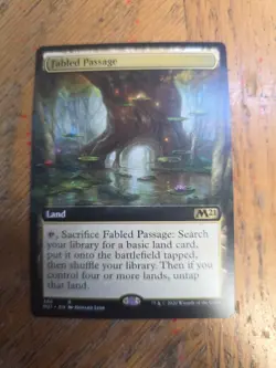 MTG Magic the Gathering Fabled Passage (386/417) Core Set 2021 LP - Image 1