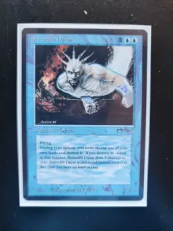 Serendib Djinn Magic: The Gathering MTG x1 Arabian Nights Lightly Played English - Image 3