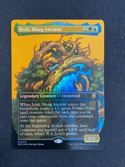 Jyoti, Moag Ancient (BORDERLESS FOIL) - Modern Horizons 3 (Magic/MTG) - Image 1