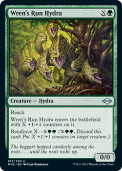 Wren's Run Hydra Light Play, English Magic the Gathering MTG Modern Horizons 2 - Image 1