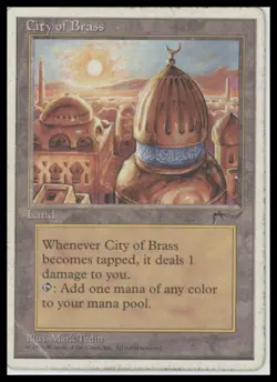 🏙 MTG City of Brass - Chronicles - Rare (Regular) - Image 1