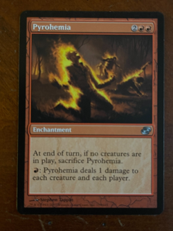MTG Magic the Gathering Planar Chaos Pyrohemia Regular LP/NM - Image 1