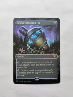 Sensei's Divining Top Borderless Foil - Image 1