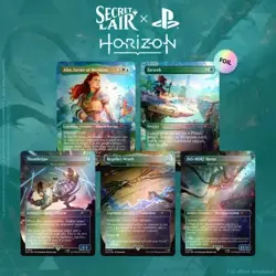 ?? MtG Secret Lair Playstation FOIL Horizon: Into the Forbidden West - Ships Now - Image 1